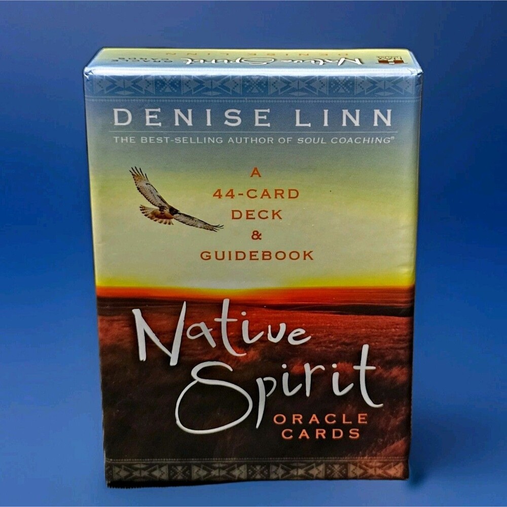 Native Spirit Oracle Cards 44 Card Deck w Guidebook by Denise Linn Open Box EXC!